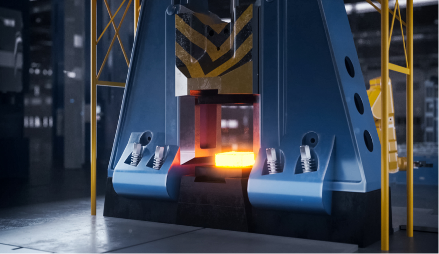 Motores para prensas de forja